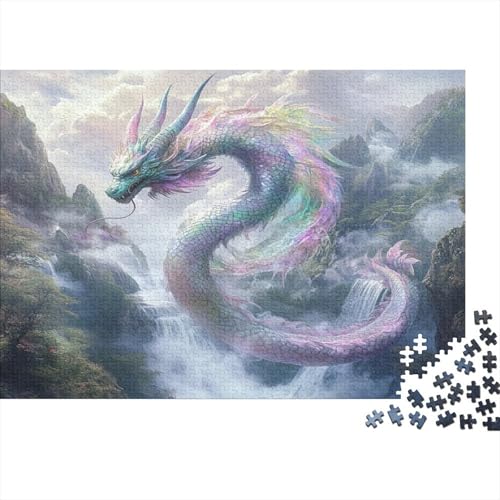 Drache -3D-Rendering-Stil 1000pcs (75x50cm) Puzzle, Lernspiel Impossible Herausforderungsspielzeug Für Erwachsene Teenager von kaiyun