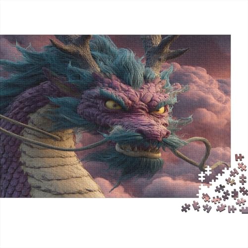 Drache Rätsel Für Erwachsene || 1000pcs (75x50cm) Puzzles Lernspiele Home Decor von kaiyun