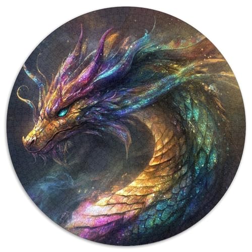 Drache Rätsel Für Erwachsene |Phantom Rainbow| Familienspaß-Puzzles 1000pcs (67.5x67.5cm) von kaiyun