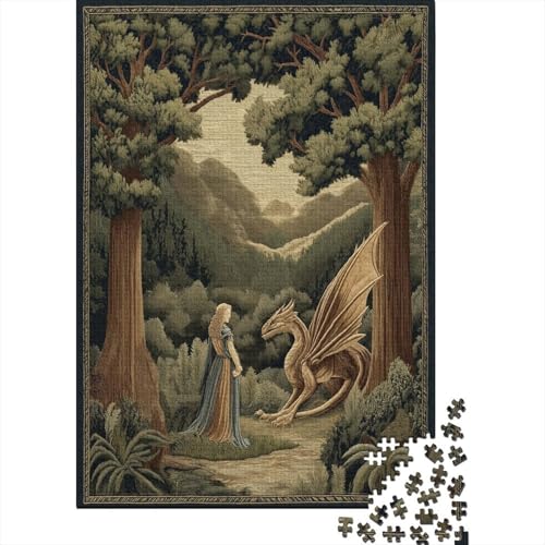 Drache RitterinPuzzle 1000 Teile Für Erwachsene, Lernspiele38x26cm/1000pcs Drache RitterinPuzzle 1000 Teile Für Erwachsene, Lernspiele38x26cm/1000pcs von kaiyun