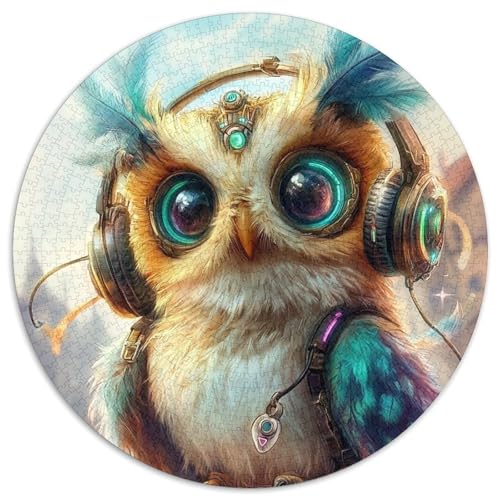 Dream Punk Style,Cute Eule,1000pcs (67.5x67.5cm),DIY-Puzzle Für Erwachsene von kaiyun