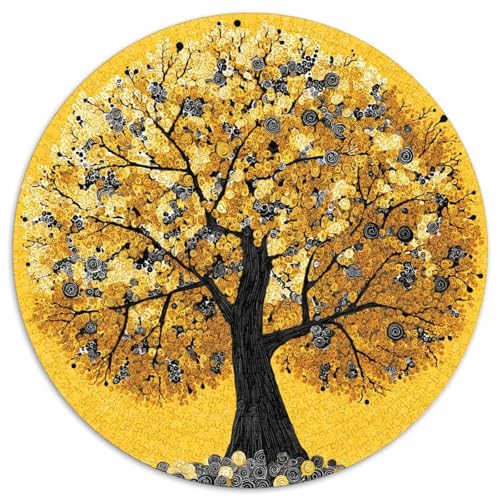 EIN Baum voller Goldmünzen 1000pcs (67.5x67.5cm) Schwer Puzzle Lernspiel Impossible Herausforderung Spielzeug Für Erwachsene Kinder von kaiyun