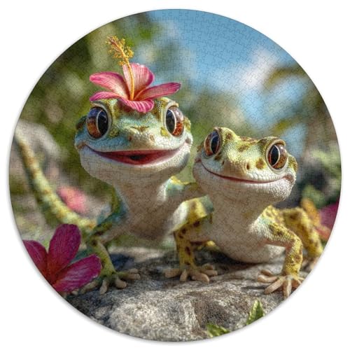 Eidechse 1000pcs (67.5x67.5cm) Schwer Puzzle Lernspiel Impossible Herausforderung Spielzeug Für Erwachsene Kinder von kaiyun
