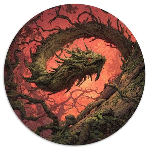 Eine seltsame Schlange lauert im WüstenwaldPuzzle 1000 Teile Für Erwachsene, Lernspiele1000pcs (67.5x67.5cm) von kaiyun