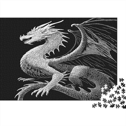 European Fantasy Drache 1000pcs (75x50cm) Puzzles, Die Für Erwachsene Und Personen Ab 14 Jahren Geeignet Sind von kaiyun