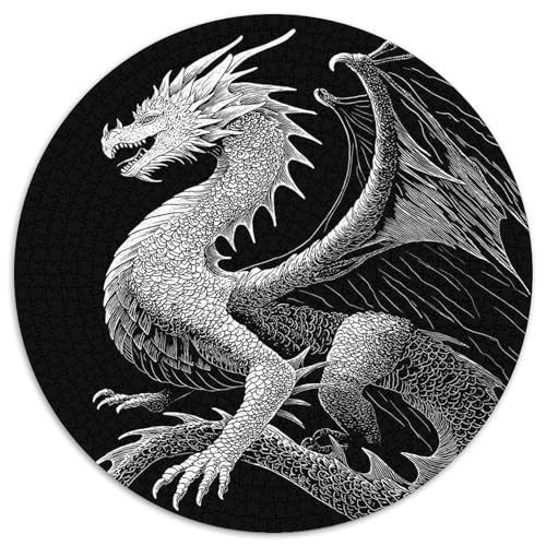 European Fantasy DrachePuzzle 1000 Teile Für Erwachsene, Lernspiele1000pcs (67.5x67.5cm) von kaiyun