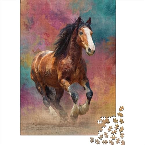 Farbenfrohes abstraktes Muster Galoppierendes HorsePuzzle 1000 Teile Für Erwachsene, Lernspiele38x26cm/1000pcs Farbenfrohes abstraktes Muster Galoppierendes HorsePuzzle 1000 Teile Für Erwachsene, Lernspiele38x26cm/1000pcs von kaiyun