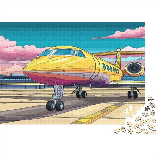 Farbiges Flugzeug 1000pcs (75x50cm) Puzzles, Die Für Erwachsene Und Personen Ab 14 Jahren Geeignet Sind Dicke, Schwarze Kontur von kaiyun