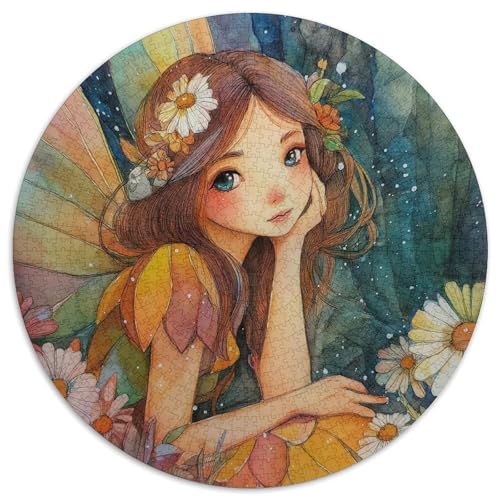 Feenblumen, Wald Puzzle 1000pcs (67.5x67.5cm) Erwachsene Puzzle,Home Decor von kaiyun