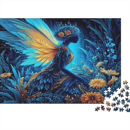 Feenblumen 1000pcs (75x50cm) Schwer Puzzle Lernspiel Impossible Herausforderung Spielzeug Für Erwachsene Kinder von kaiyun