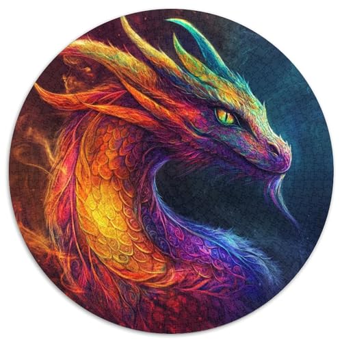 Female Drache Rätsel Für Erwachsene |Colorful| 1000pcs (67.5x67.5cm) Puzzles Lernspiele Home Decor von kaiyun