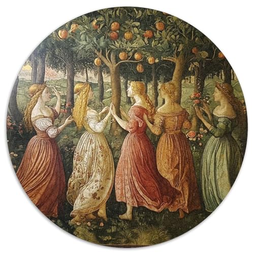 Figures and Fruit Baums - Italienischer Stil 1000pcs (67.5x67.5cm) Puzzles, Die Für Erwachsene Und Personen Ab 14 Jahren Geeignet Sind von kaiyun