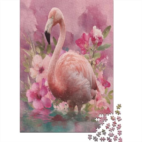 Flamingo 70x50cm/1000pcs Puzzles, Die Für Erwachsene Und Personen Ab 14 Jahren Geeignet Sind Blumenhintergrund Flamingo 70x50cm/1000pcs Puzzles, Die Für Erwachsene Und Personen Ab 14 Jahren Geeignet Sind Blumenhintergrund von kaiyun