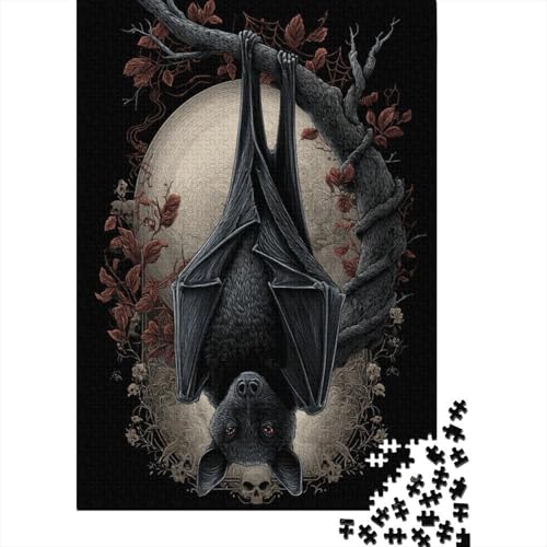 Fledermaus hängt kopfüber an einem verdrehten AST 70x50cm/1000pcs Puzzles, Die Für Erwachsene Und Personen Ab 14 Jahren Geeignet Sind Fledermaus hängt kopfüber an einem verdrehten AST 70x50cm/1000pcs Puzzles, Die Für Erwachsene Und Personen Ab 14 Jahren Geeignet Sind von kaiyun