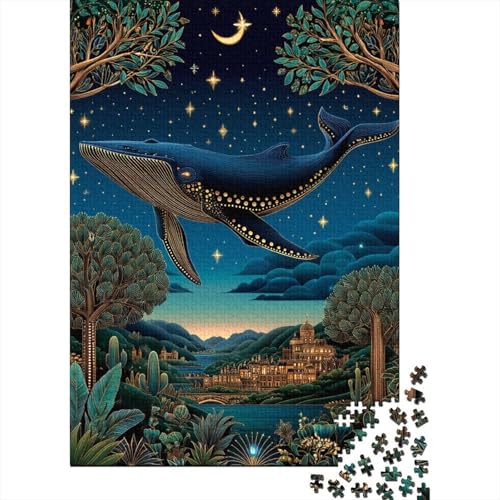 Fliegende Wale, Funkelnde Sterne, Städte 70x50cm/1000pcs Schwer Puzzle Lernspiel Impossible Herausforderung Spielzeug Für Erwachsene Kinder Fliegende Wale, Funkelnde Sterne, Städte 70x50cm/1000pcs Schwer Puzzle Lernspiel Impossible Herausforderung Spielzeug Für Erwachsene Kinder von kaiyun