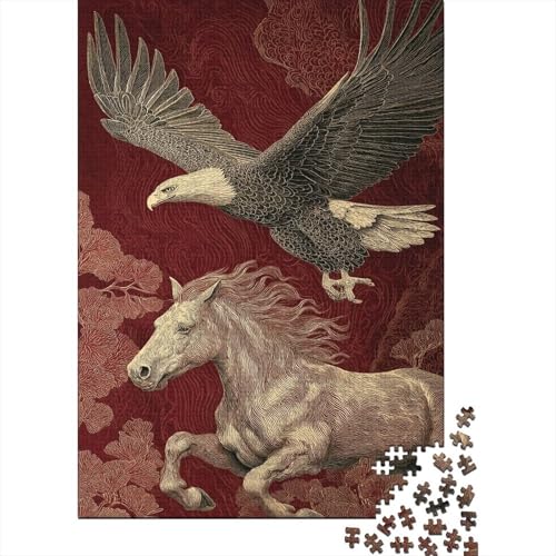 Fliegender Adler, galoppierendes Horse 70x50cm/1000pcs Schwer Puzzle Lernspiel Impossible Herausforderung Spielzeug Für Erwachsene Kinder Fliegender Adler, galoppierendes Horse 70x50cm/1000pcs Schwer Puzzle Lernspiel Impossible Herausforderung Spielzeug Für Erwachsene Kinder von kaiyun