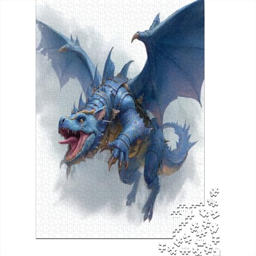 Flying Drache, Gemusterte Nachhaltige Für Erwachsene Hochwertige Holzspielpuzzles 38x26cm/1000pcs Flying Drache, Gemusterte Nachhaltige Für Erwachsene Hochwertige Holzspielpuzzles 38x26cm/1000pcs von kaiyun