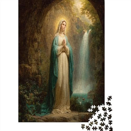 Frau vor einem Wasserfall 38x26cm/1000pcs Schwer Puzzle Lernspiel Impossible Herausforderung Spielzeug Für Erwachsene Kinder Frau vor einem Wasserfall 38x26cm/1000pcs Schwer Puzzle Lernspiel Impossible Herausforderung Spielzeug Für Erwachsene Kinder von kaiyun