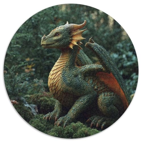 Friendly Adult Green Drache Rätsel Für Erwachsene |Das Dschungelbuch| 1000pcs (67.5x67.5cm) Puzzles Lernspiele Home Decor von kaiyun
