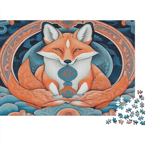Fuchs 1000pcs (75x50cm) Puzzles, Die Für Erwachsene Und Personen Ab 14 Jahren Geeignet Sind von kaiyun