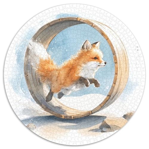 Fuchs Rätsel Für Erwachsene || Familienspaß-Puzzles 1000pcs (67.5x67.5cm) von kaiyun