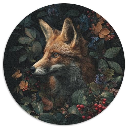 Fuchses, Leaves, Blumen and Forest Fruits Rätsel Für Erwachsene || 1000pcs (67.5x67.5cm) Puzzles Lernspiele Home Decor von kaiyun
