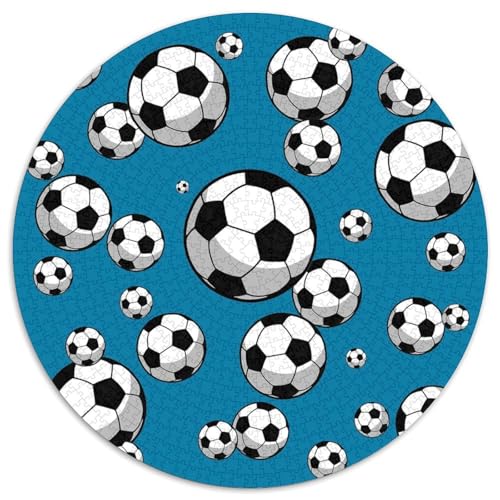 Fußballmuster 1000pcs (67.5x67.5cm) Schwer Puzzle Lernspiel Impossible Herausforderung Spielzeug Für Erwachsene Kinder von kaiyun