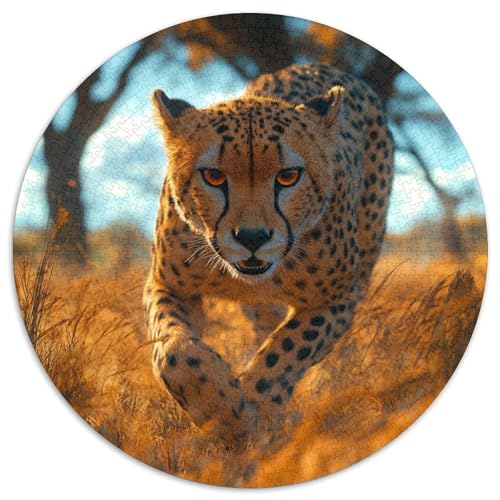 Gepard 1000pcs (67.5x67.5cm) Schwer Puzzle Lernspiel Impossible Grassland Herausforderung Spielzeug Für Erwachsene Kinder von kaiyun