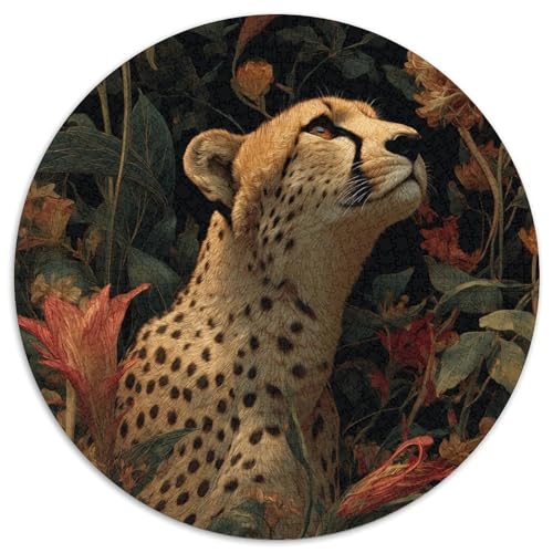 Gepard Rätsel Für Erwachsene |Seltsame und einzigartige Blumen| 1000pcs (67.5x67.5cm) Puzzles Lernspiele Home Decor von kaiyun