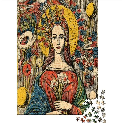 Göttin 70x50cm/1000pcs Puzzle, Lernspiel Impossible Herausforderungsspielzeug Für Erwachsene Teenager von kaiyun