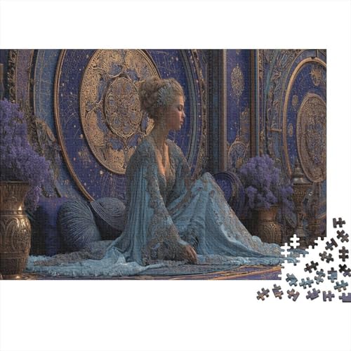 Göttin des himmlischen Palastes 1000pcs (75x50cm) Puzzles, Die Für Erwachsene Und Personen Ab 14 Jahren Geeignet Sind von kaiyun