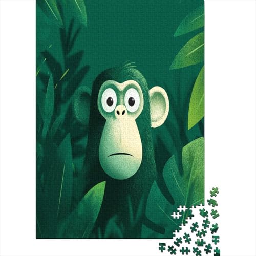 Green Wald Rätsel Für Erwachsene |Surprised AFFE| Familienspaß-Puzzles 70x50cm/1000pcs Green Wald Rätsel Für Erwachsene |Surprised AFFE| Familienspaß-Puzzles 70x50cm/1000pcs von kaiyun
