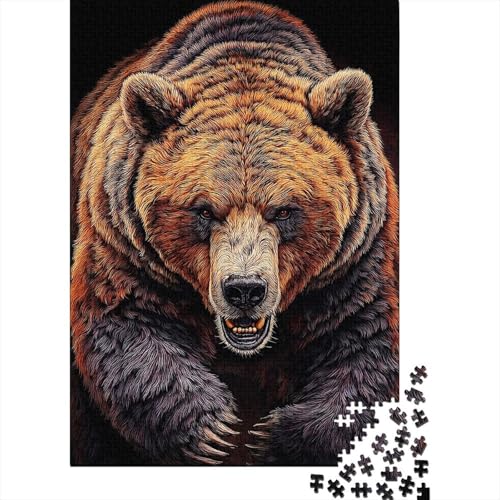 Grizzlybären Puzzle 38x26cm/1000pcs Erwachsene Puzzle,Home Decor Grizzlybären Puzzle 38x26cm/1000pcs Erwachsene Puzzle,Home Decor von kaiyun