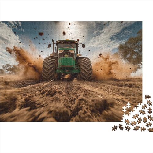 Großer Traktor Rätsel Für Erwachsene || 1000pcs (75x50cm) Puzzles Lernspiele Home Decor von kaiyun