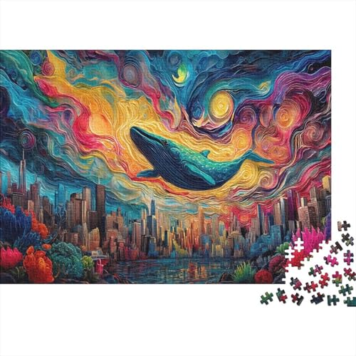 Hai 1000pcs (75x50cm) Puzzles, Die Für Erwachsene Und Personen Ab 14 Jahren Geeignet Sind Bunt City von kaiyun