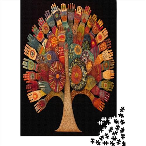 Handbaum-Stil Puzzle 1000 Teile, Lernspiel, Unmöglich, Anspruchsvolles Spielzeug Für Erwachsene Und Kinder Ab 14 Jahren 38x26cm/1000pcs Handbaum-Stil Puzzle 1000 Teile, Lernspiel, Unmöglich, Anspruchsvolles Spielzeug Für Erwachsene Und Kinder Ab 14 Jahren 38x26cm/1000pcs von kaiyun