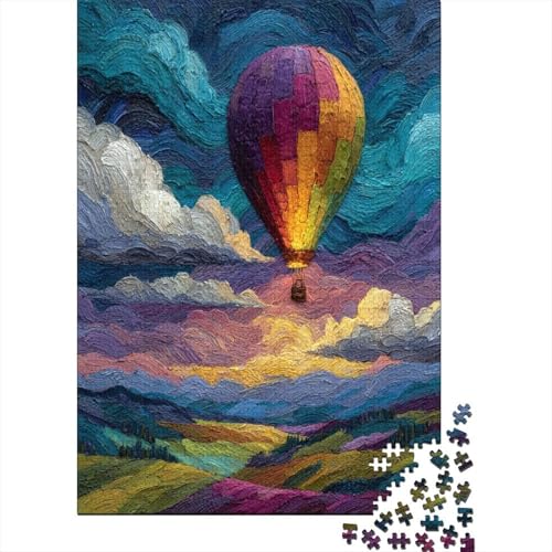 Heißluftballons 38x26cm/1000pcs Puzzle, Lernspiel Impossible Bunte Patchwork Land Herausforderungsspielzeug Für Erwachsene Teenager Heißluftballons 38x26cm/1000pcs Puzzle, Lernspiel Impossible Bunte Patchwork Land Herausforderungsspielzeug Für Erwachsene Teenager von kaiyun