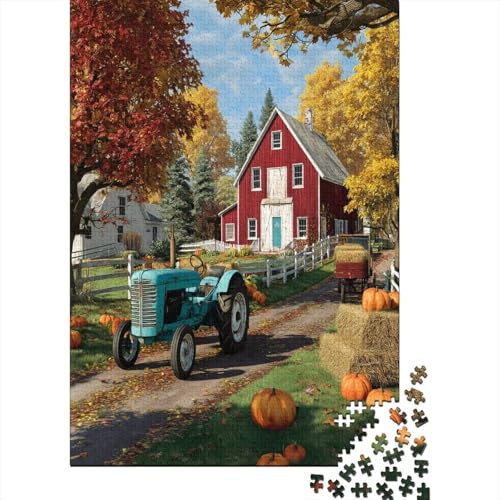 Herbstbauernhof Red Barn, Traktor, Kürbiss1000 Teile: Unmögliches Puzzle Für Erwachsene, Spiele, Geschenke, Kinder, Herausforderungs38x26cm/1000pcs Herbstbauernhof Red Barn, Traktor, Kürbiss1000 Teile: Unmögliches Puzzle Für Erwachsene, Spiele, Geschenke, Kinder, Herausforderungs38x26cm/1000pcs von kaiyun