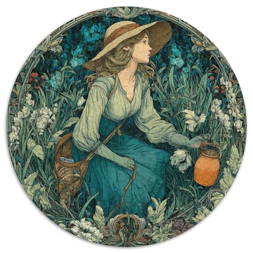 Hexenblumen 1000pcs (67.5x67.5cm) Erwachsenenpuzzle - DIY-Puzzlespielzeug von kaiyun