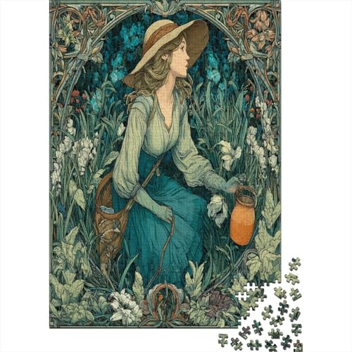 Hexenblumen 70x50cm/1000pcs Schwer Puzzle Lernspiel Impossible Herausforderung Spielzeug Für Erwachsene Kinder von kaiyun