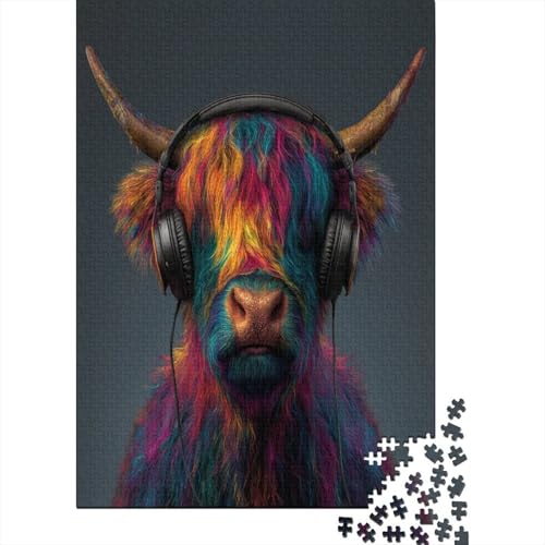 Highland Kuh Dj Neon Colours 38x26cm/1000pcs Schwer Puzzle Lernspiel Impossible Herausforderung Spielzeug Für Erwachsene Kinder Highland Kuh Dj Neon Colours 38x26cm/1000pcs Schwer Puzzle Lernspiel Impossible Herausforderung Spielzeug Für Erwachsene Kinder von kaiyun