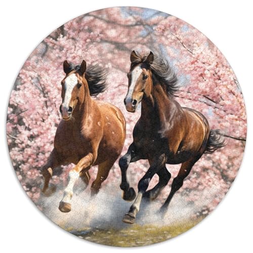 Horsee1000pcs (67.5x67.5cm) Puzzles, Die Für Erwachsene Und Personen Ab 14 Jahren Geeignet Sind Galloping Horsee von kaiyun