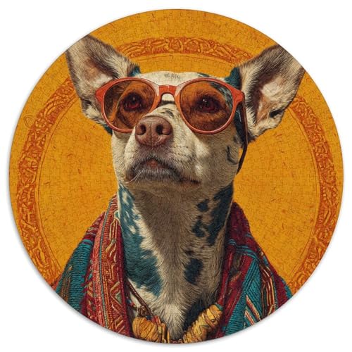 Hund 1000pcs (67.5x67.5cm) Puzzle, Lernspiel Impossible Herausforderungsspielzeug Für Erwachsene Teenager von kaiyun