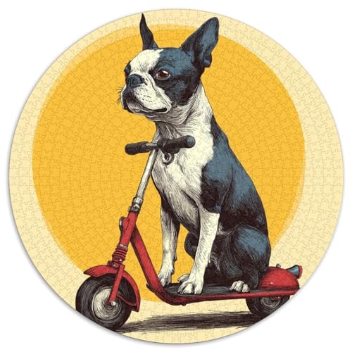 Hund 1000pcs (67.5x67.5cm) Puzzle, Lernspiel Impossible Roller Herausforderungsspielzeug Für Erwachsene Teenager von kaiyun
