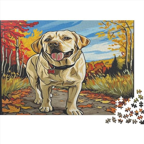 Hund Rätsel Für Erwachsene |Tier| 1000pcs (75x50cm) Puzzles Lernspiele Home Decor von kaiyun