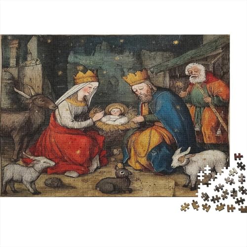 Illustrationen mittelalterlicher illuminierter Handschriften 1000pcs (75x50cm) Schwer Puzzle Lernspiel Impossible Herausforderung Spielzeug Für Erwachsene Kinder von kaiyun