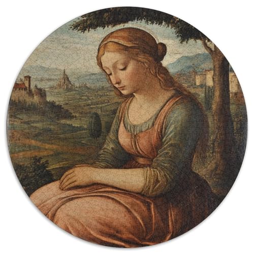 Italienische Renaissance 1000pcs (67.5x67.5cm) Puzzles, Die Für Erwachsene Und Personen Ab 14 Jahren Geeignet Sind Frauenporträture von kaiyun