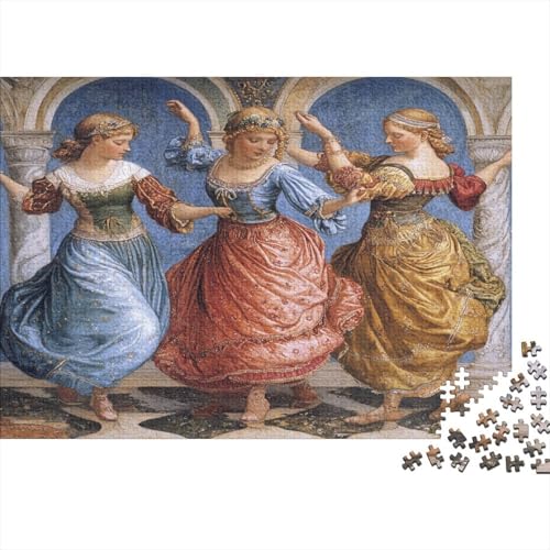 Italienischer Stil 1000pcs (75x50cm) Puzzles, Die Für Erwachsene Und Personen Ab 14 Jahren Geeignet Sind Renaissance-Tanz von kaiyun