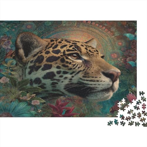 ,Jaguar,1000pcs (75x50cm),DIY-Puzzle Für Erwachsene von kaiyun