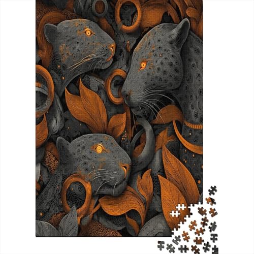 Jaguar 38x26cm/1000pcs Schwer Puzzle Lernspiel Impossible Geometrisches Muster Herausforderung Spielzeug Für Erwachsene Kinder Jaguar 38x26cm/1000pcs Schwer Puzzle Lernspiel Impossible Geometrisches Muster Herausforderung Spielzeug Für Erwachsene Kinder von kaiyun